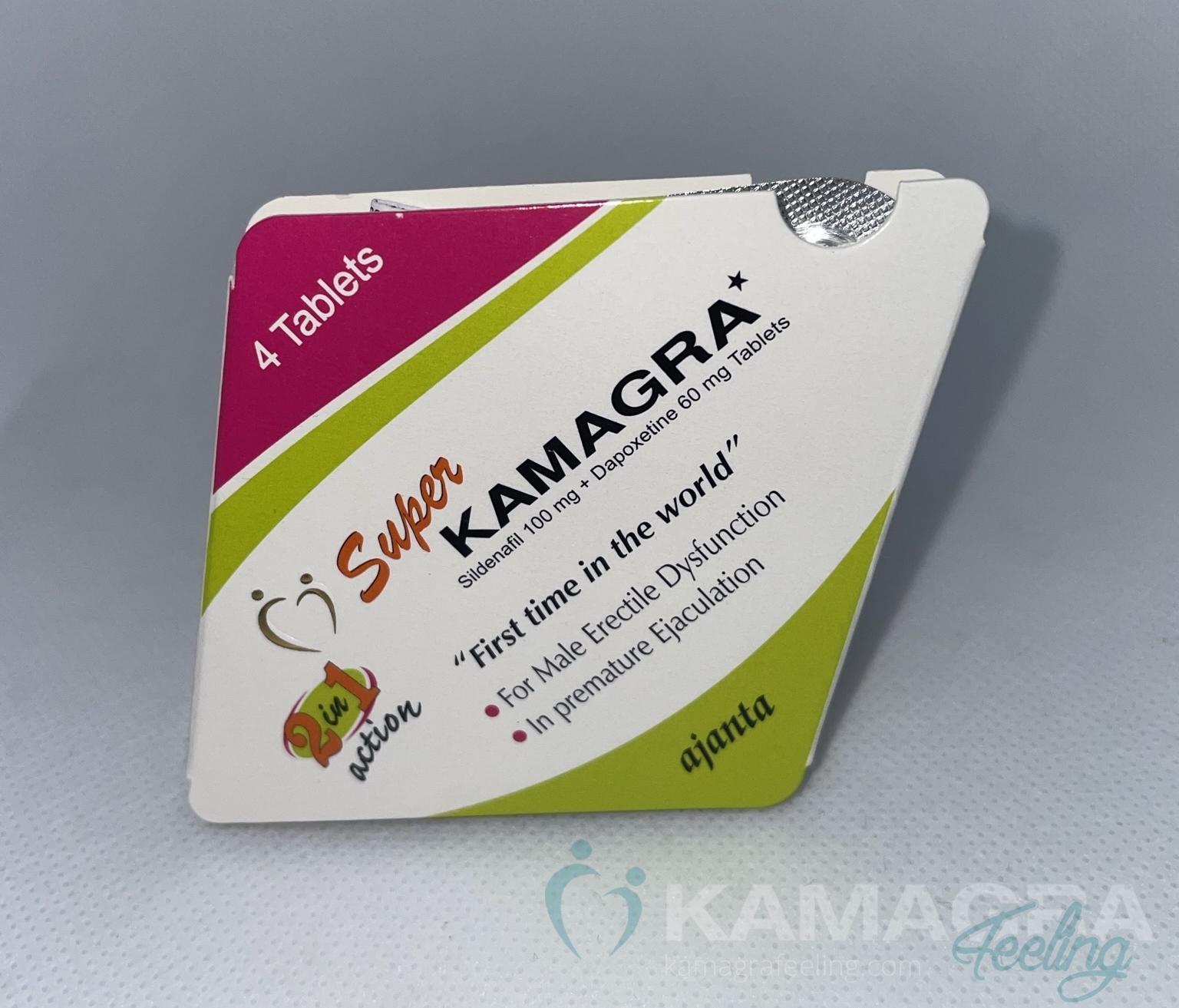 KAMAGRAFEELING.COM - SUPER 2IN1 160MG
